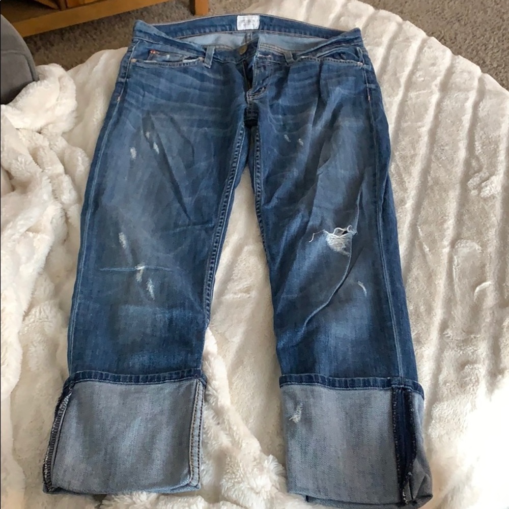 Hudson Muse Crop Skinny with 5inch cuff